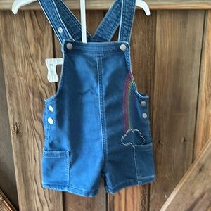 Garanimals Blue Overalls Classic Design Adjustable Straps